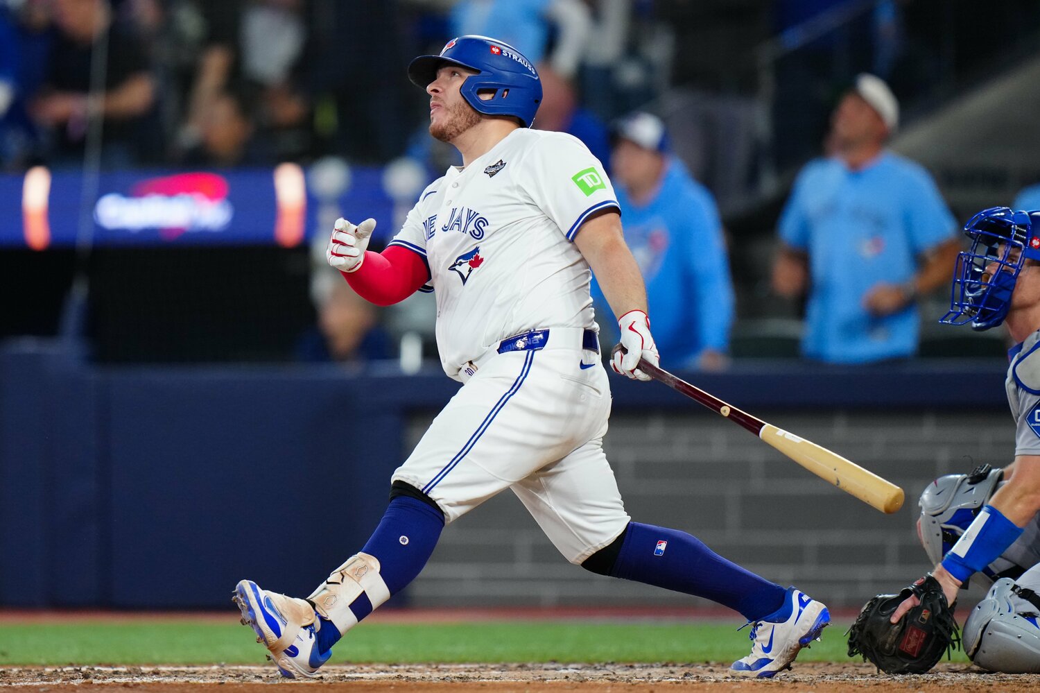 小早川氏の“推し”のカーク。小柄でちょっと愛嬌があるが、シーズン15本塁打のパンチ力、守備でもメジャー有数のブロッキング、フレーミング率を誇る頼れる捕手だ ©Getty Images