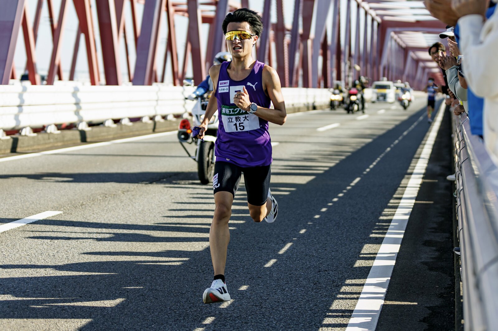 全日本大学駅伝では2区を走り、シード権獲得に貢献