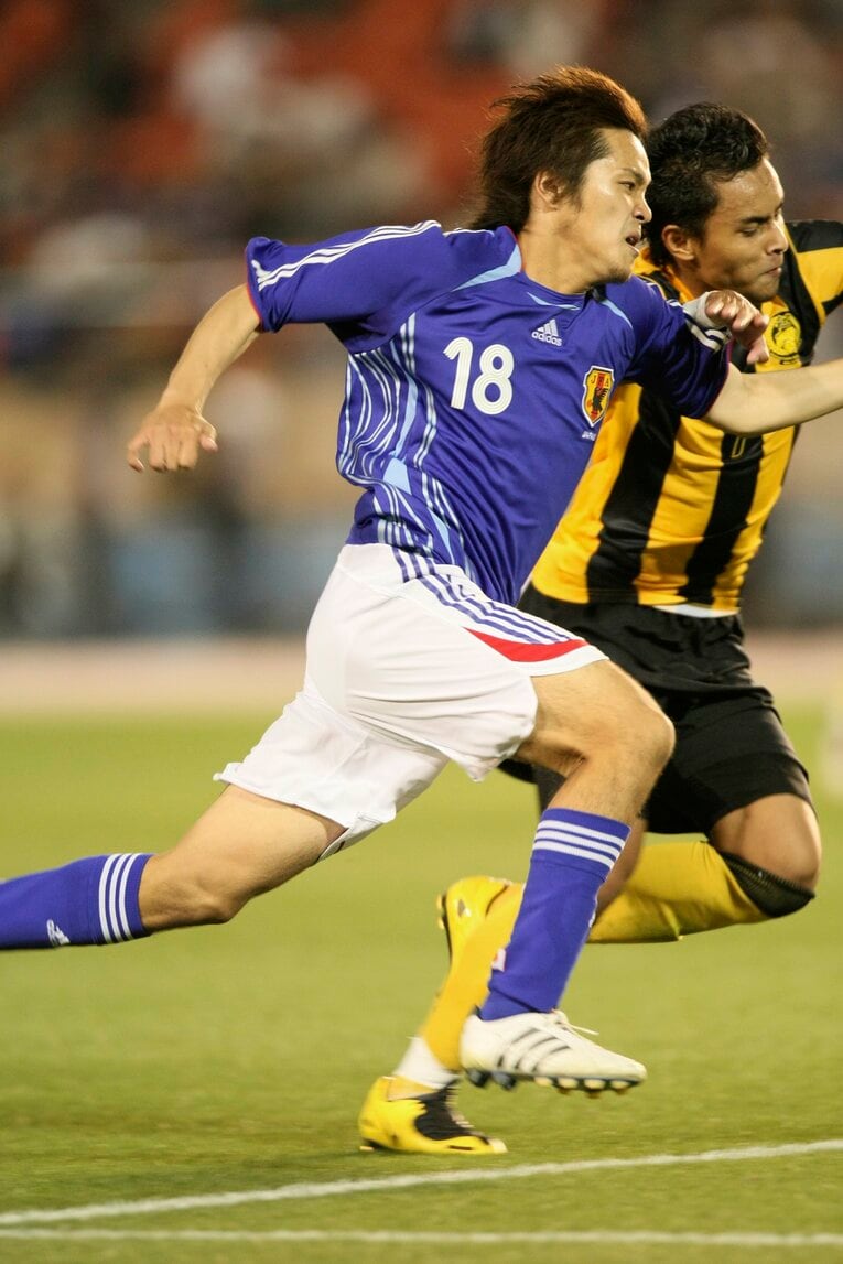 【五輪出場を逃した名手たち】北京五輪代表時代の興梠慎三　©Sports Graphic Number