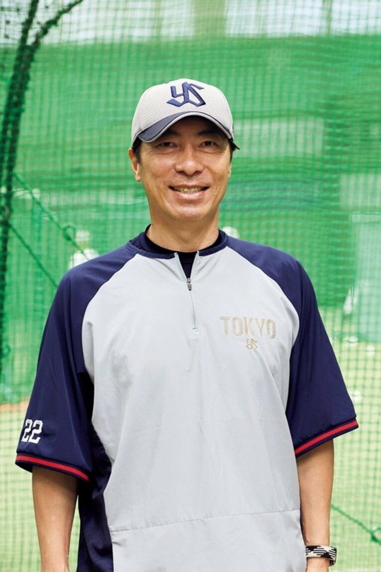高津臣吾（たかつ・しんご）／1968年11月25日生、広島県出身。'91年ヤクルト入団。ホワイトソックスなどでも活躍し、日本人歴代3位の日米通算313セーブを記録。'14年からヤクルトコーチを務め、'20年より監督　©Shigeki Yamamoto