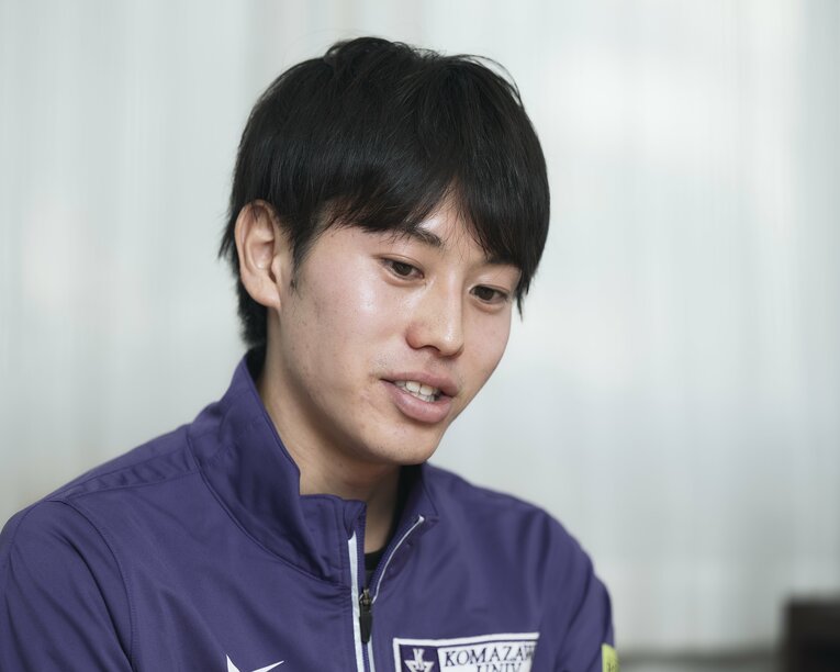 大学トップクラスのタイムを持っているが、いまのところ実業団での競技継続予定はないという　©Yuki Suenaga