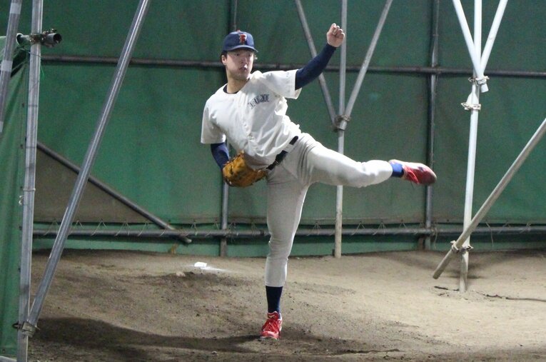 富士大時代の佐藤柳之介　©NumberWeb