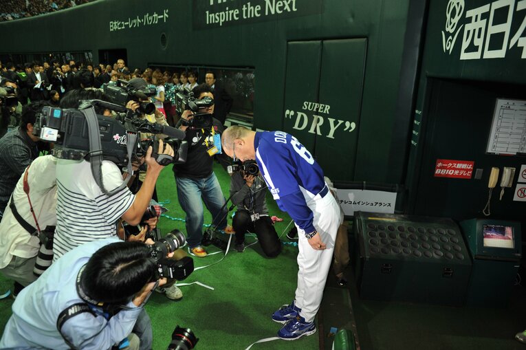 日本シリーズ第7戦でソフトバンクに敗れ、日本一には届かなかった　©Hideki Sugiyama