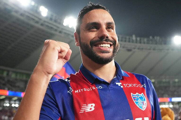 長年にわたってJリーグの舞台で戦ったディエゴ・オリヴェイラ。彼が感じた日本人選手に対する率直な評価とは ／ photograph by Etsuo Hara/Getty Images