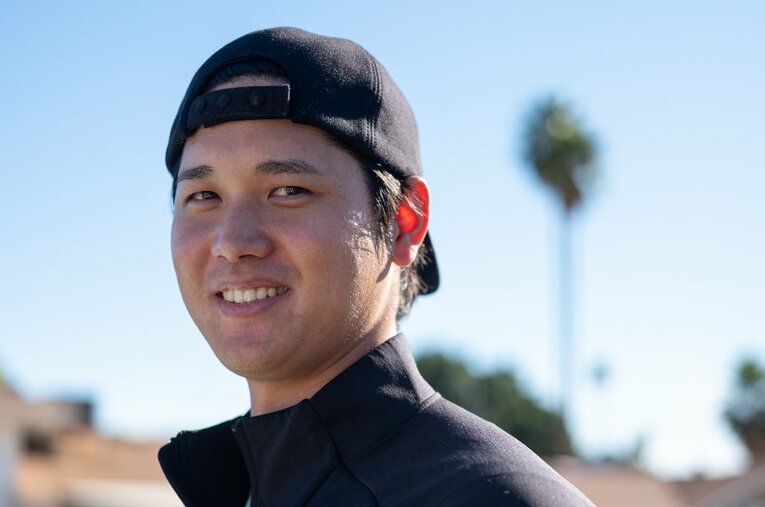 発売中のNumber『大谷翔平が待ちきれない。』ロングインタビューで、新シーズンへの想いを語った　©Nanae Suzuki