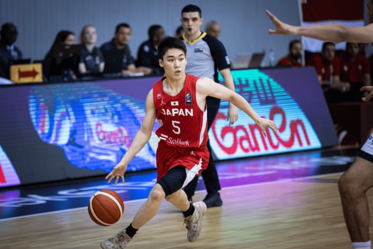 U19W杯／PG岡田大河（Zentro Basket Madrid）©︎nextgenhoops