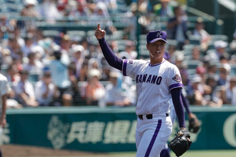 甲子園では無念の途中降板となった吉田大輝　©Shigeki Yamamoto