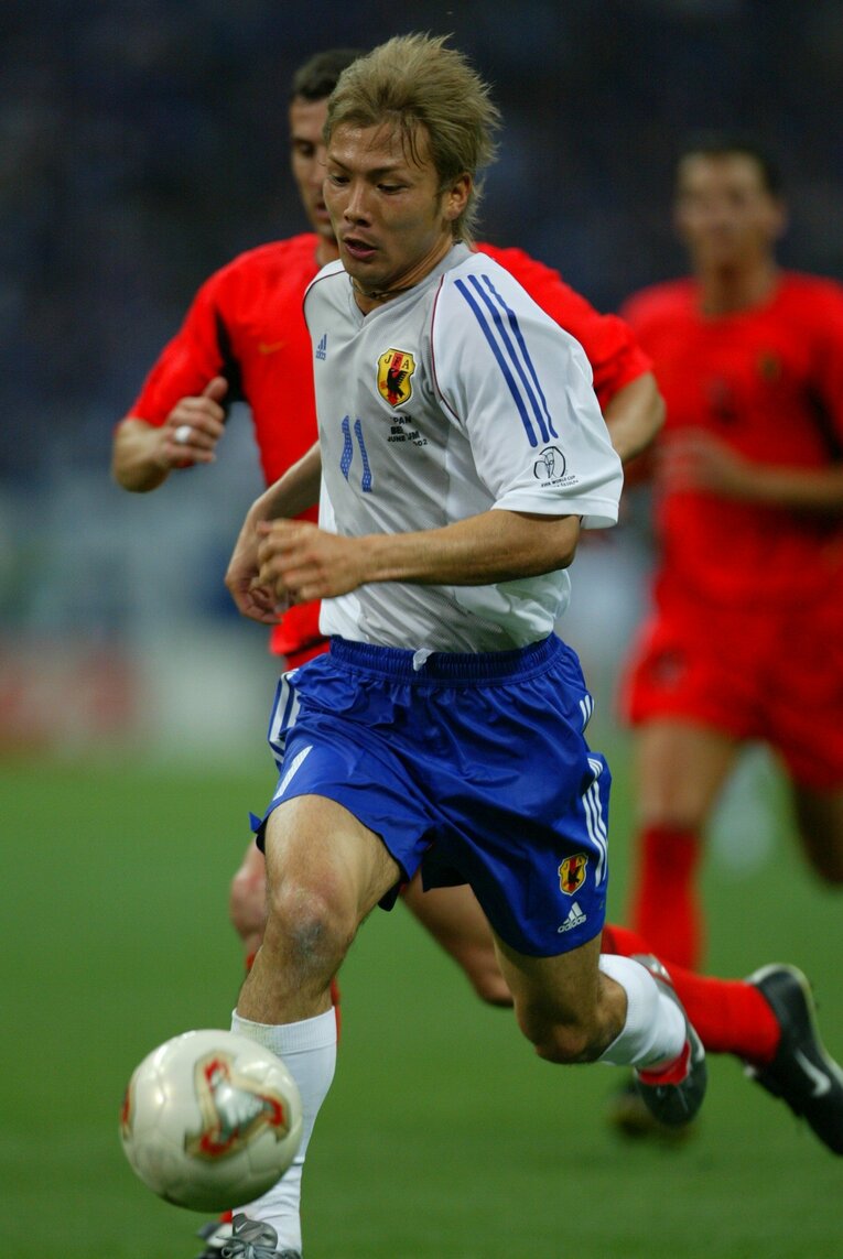 2002年日韓W杯ベルギー戦　©JMPA