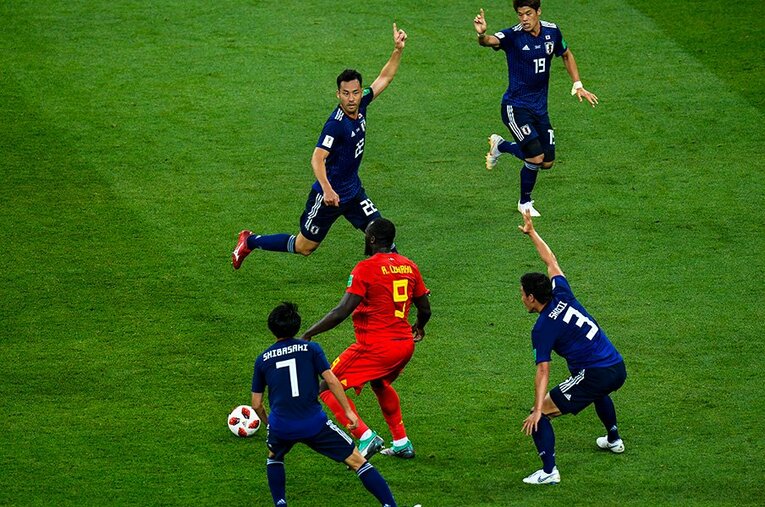 日本サッカー史に刻まれた激闘。ベルギー戦を写真で振り返る。(9) ／ photograph by Takuya Sugiyama/JMPA