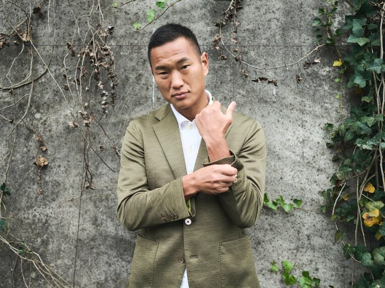 現役を引退した2022年、Number Webのインタビューに応じた鄭大世　©Yuki Suenaga