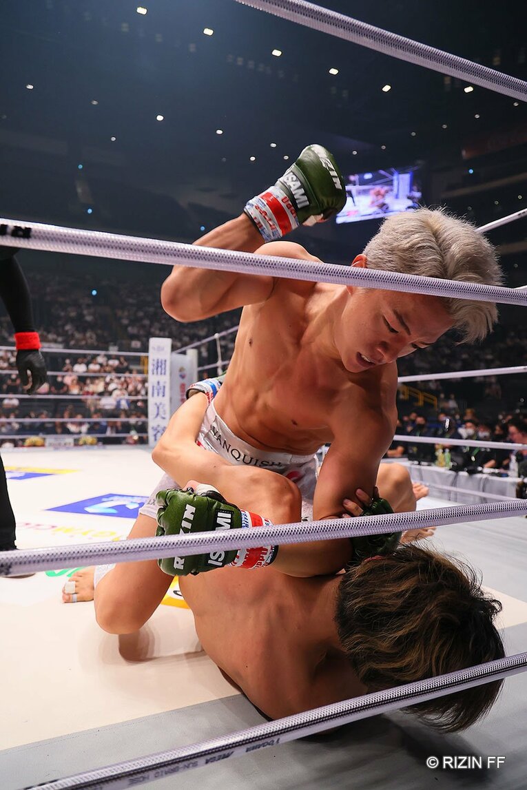 『RIZIN.37』YUSHI vs 覇留樹　©RIZIN FF
