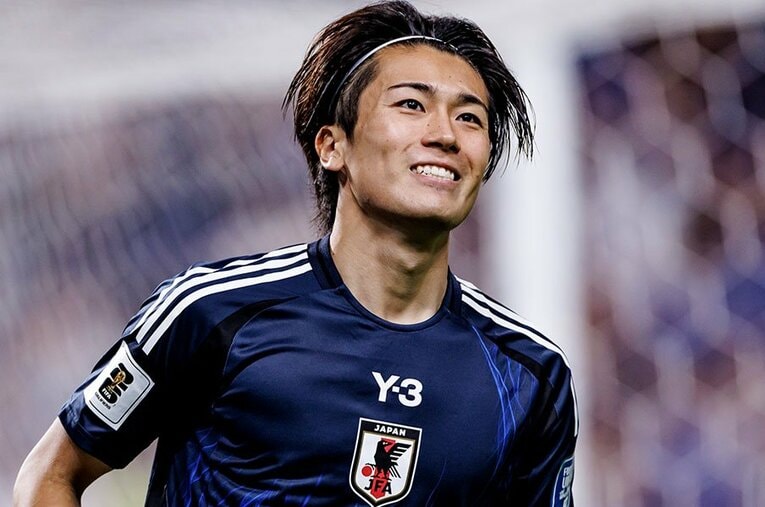 オーストラリア戦で殊勲の働きを見せ、フランスでもゴール量産している中村敬斗。スーパーサブに置くにはもったいない存在ではある ／ photograph by Kiichi Matsumoto