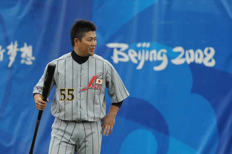 北京五輪に出場した村田修一　©︎JMPA