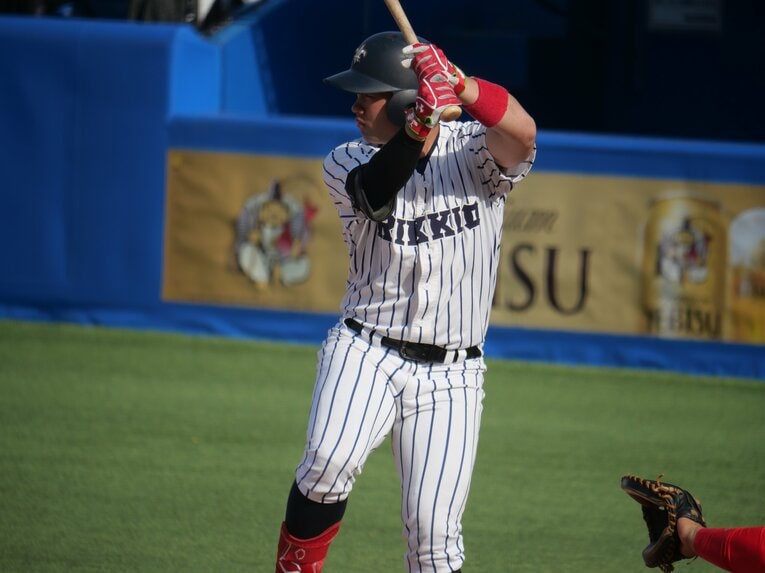 六大学で三冠王に輝いた立教大・山形球道　©︎PPAB-lab.