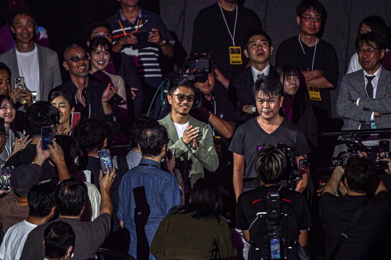 井上尚弥vs.ムロジョン・アフマダリエフ。9月14日、IGアリーナ　©Takuya Sugiyama