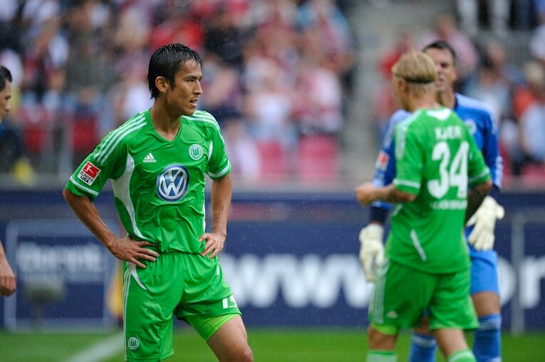 2011年、ボルフスブルク時代の長谷部誠　©Takuya Sugiyama