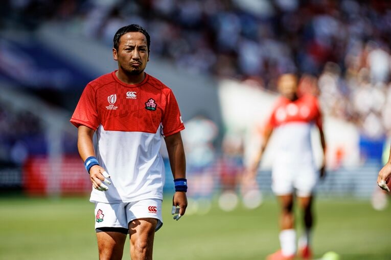 チリ戦の流。ベテランらしい落ち着きでチームを安定させた。欠場のキャプテン・姫野に代わってゲームキャプテンも務めた　©Kiichi Matsumoto