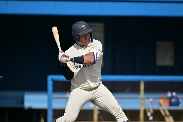 今夏の大学ジャパン合宿での渡部　©︎Hideki Sugiyama