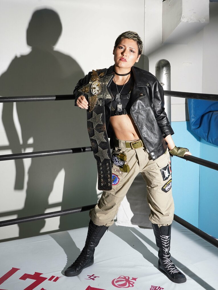 「あの子見た目はいいけれど、試合がダメだよね」 戦闘服の女子レスラー・ジュリアの生き方と“白いベルト”への愛(6)