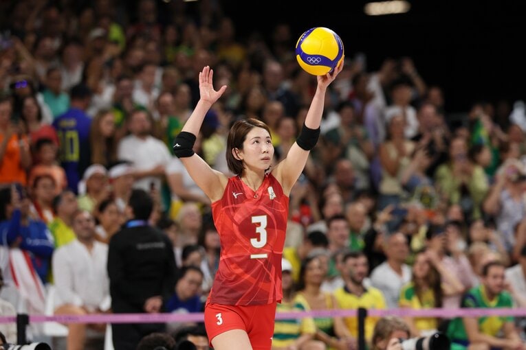 古賀紗理那（パリ五輪）©︎Kaoru Watanabe/JMPA