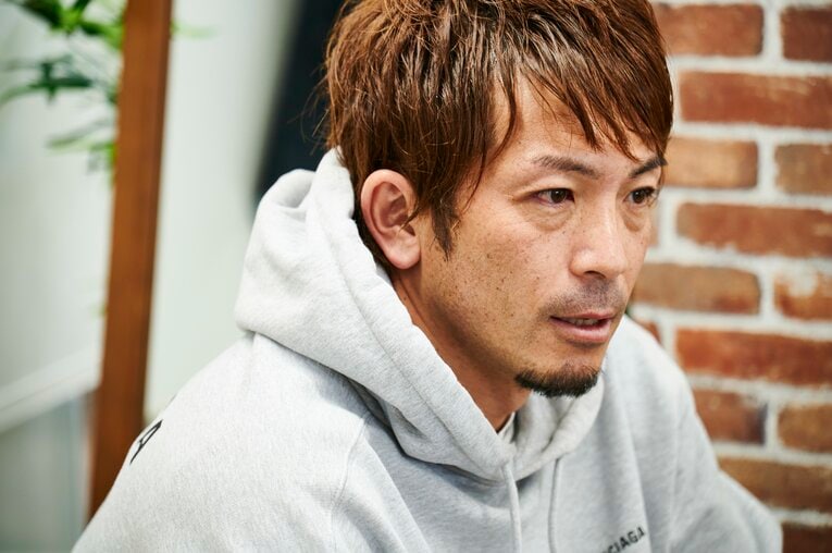 2021年オフ撮影の松田　 ©Ichisei Hiramatsu