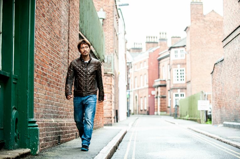 レスター時代の独占取材　©︎Atsushi Kondo