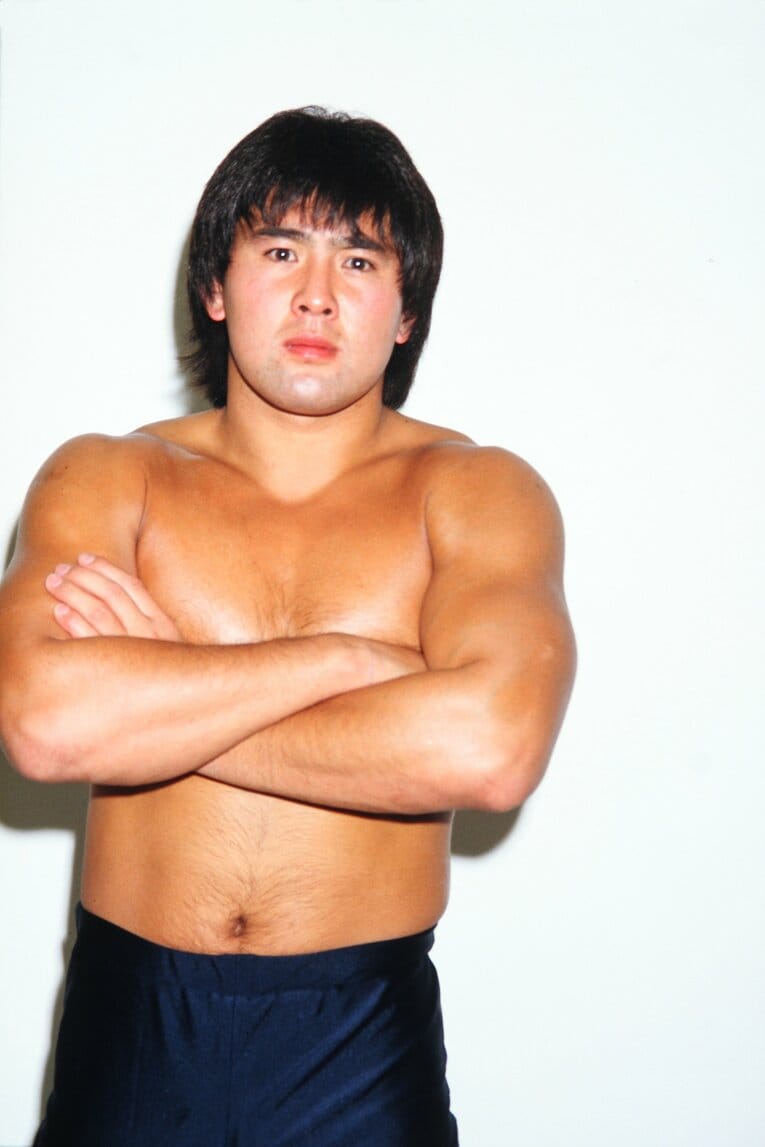 1986年の武藤敬司　©AFLO