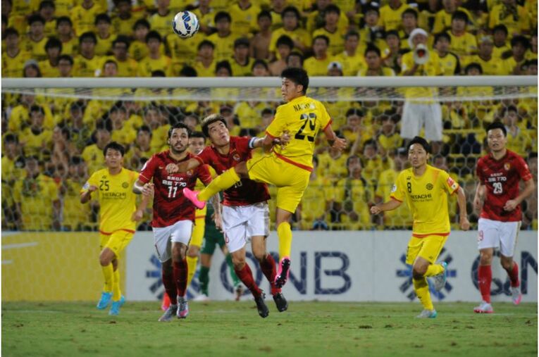 柏時代の中山雄太 ／ photograph by Getty Images