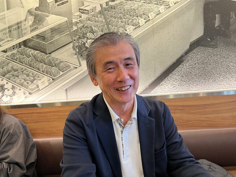 岡田の1学年上の先輩である佐々木さん　©Takeshi Shimizu