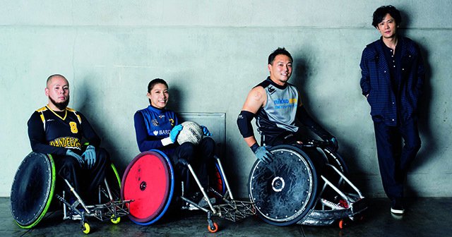 新しい地図・稲垣吾郎×車いすラグビー。日本代表選手が語る、戦略と言霊。