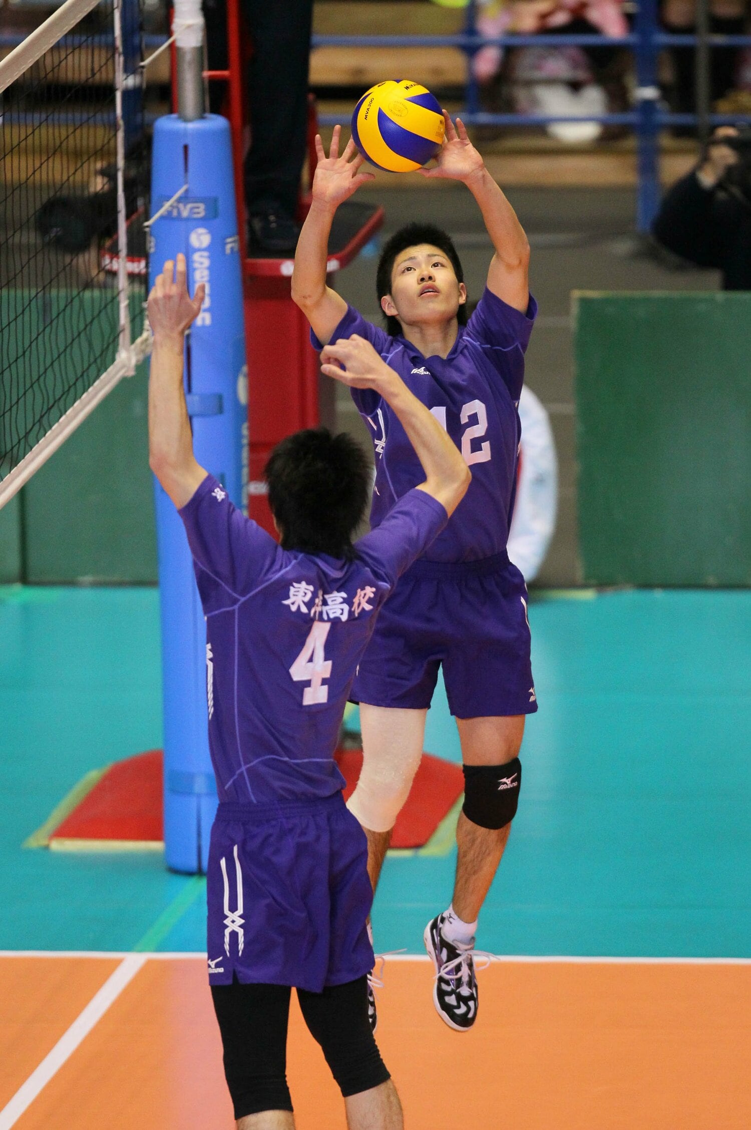 駿台学園中学で全国制覇を経験した関田は、柳田に誘われ、附属の駿台学園高校ではなく東洋高校を選んだ　©︎YUTAKA/AFLO SPORT