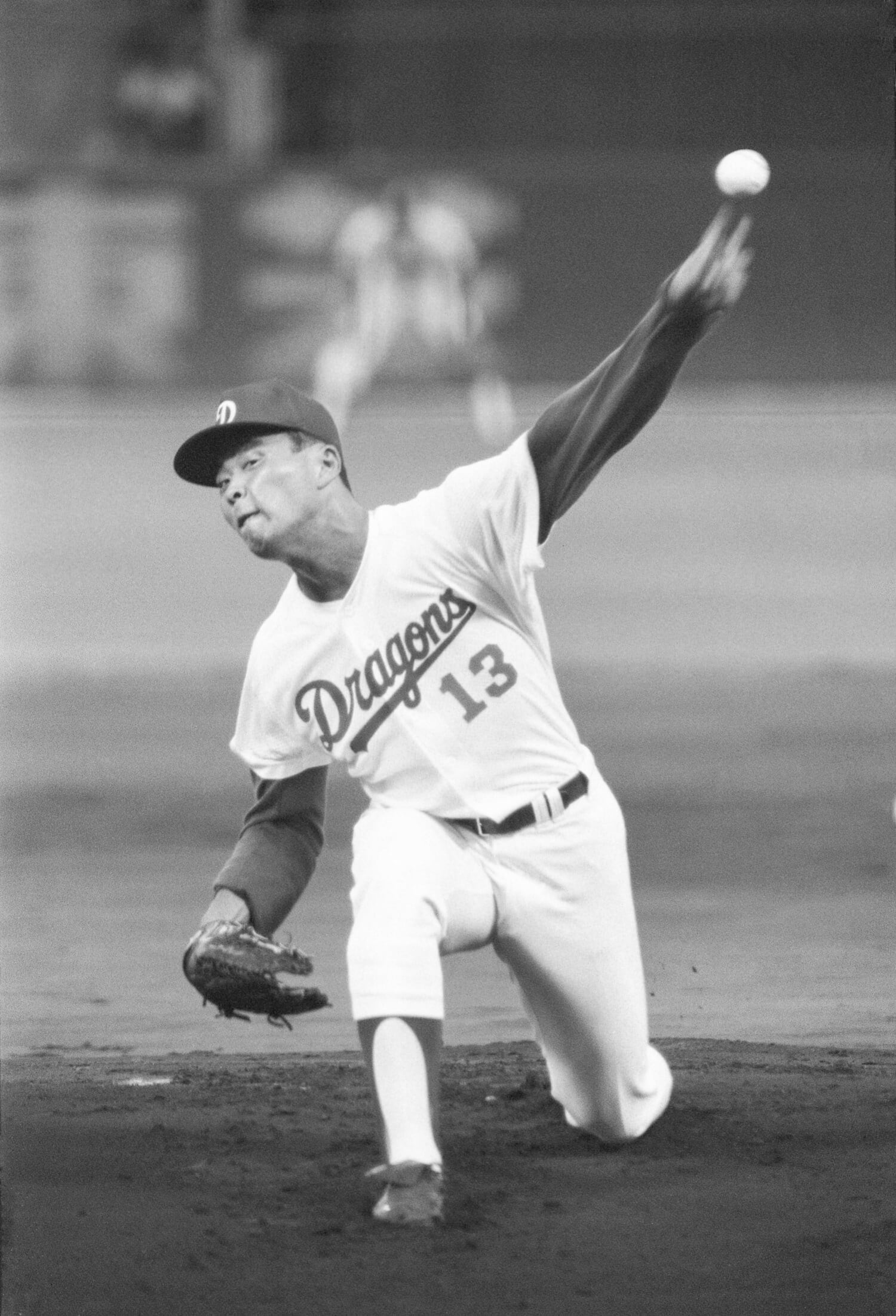 1987年8月9日、近藤のプロ初登板　©JIJI PRESS