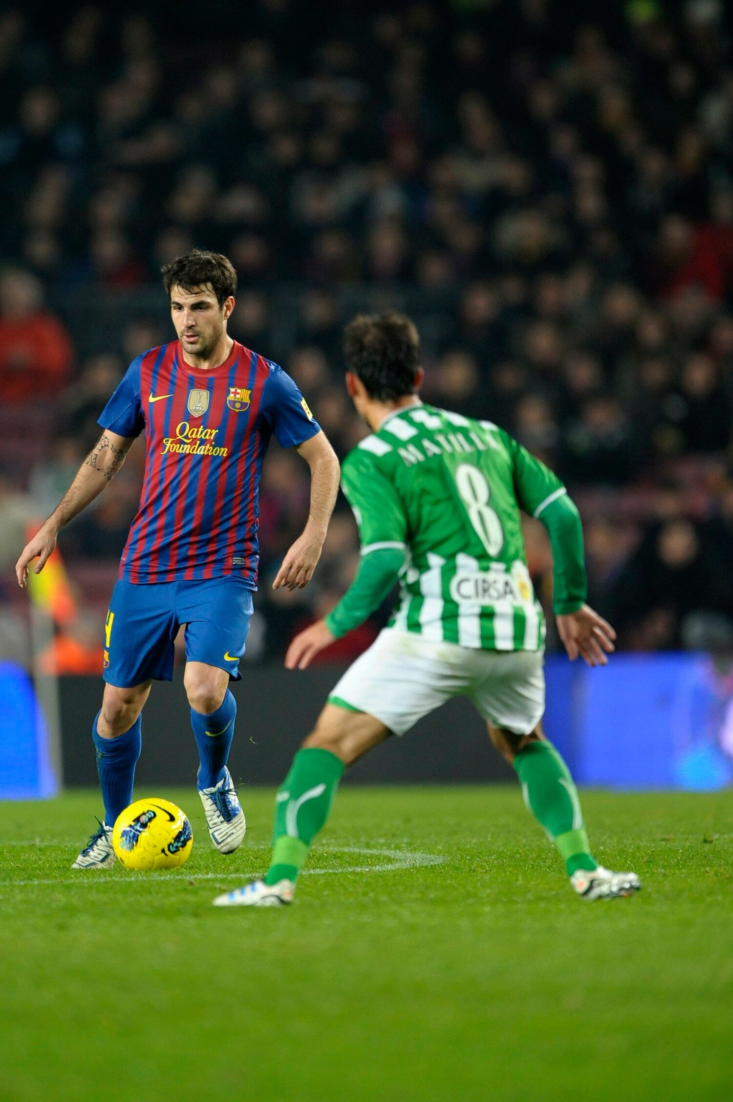 バルセロナやスペイン代表として活躍したセスク・ファブレガス ©︎Takuya Sugiyama