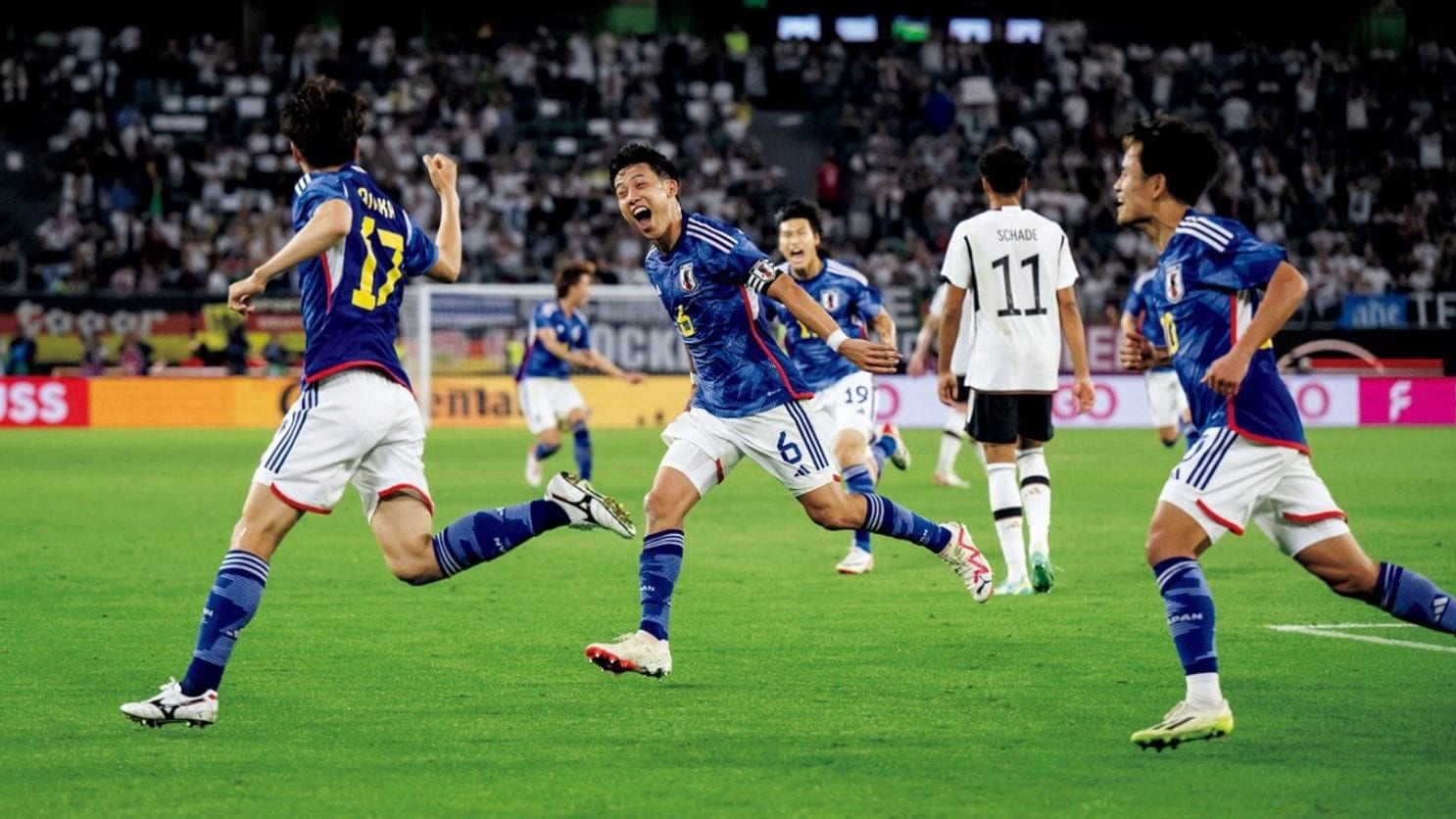 カタールW杯以来の再戦となったドイツに完勝。相手指揮官は翌日解任された　©Getty Images
