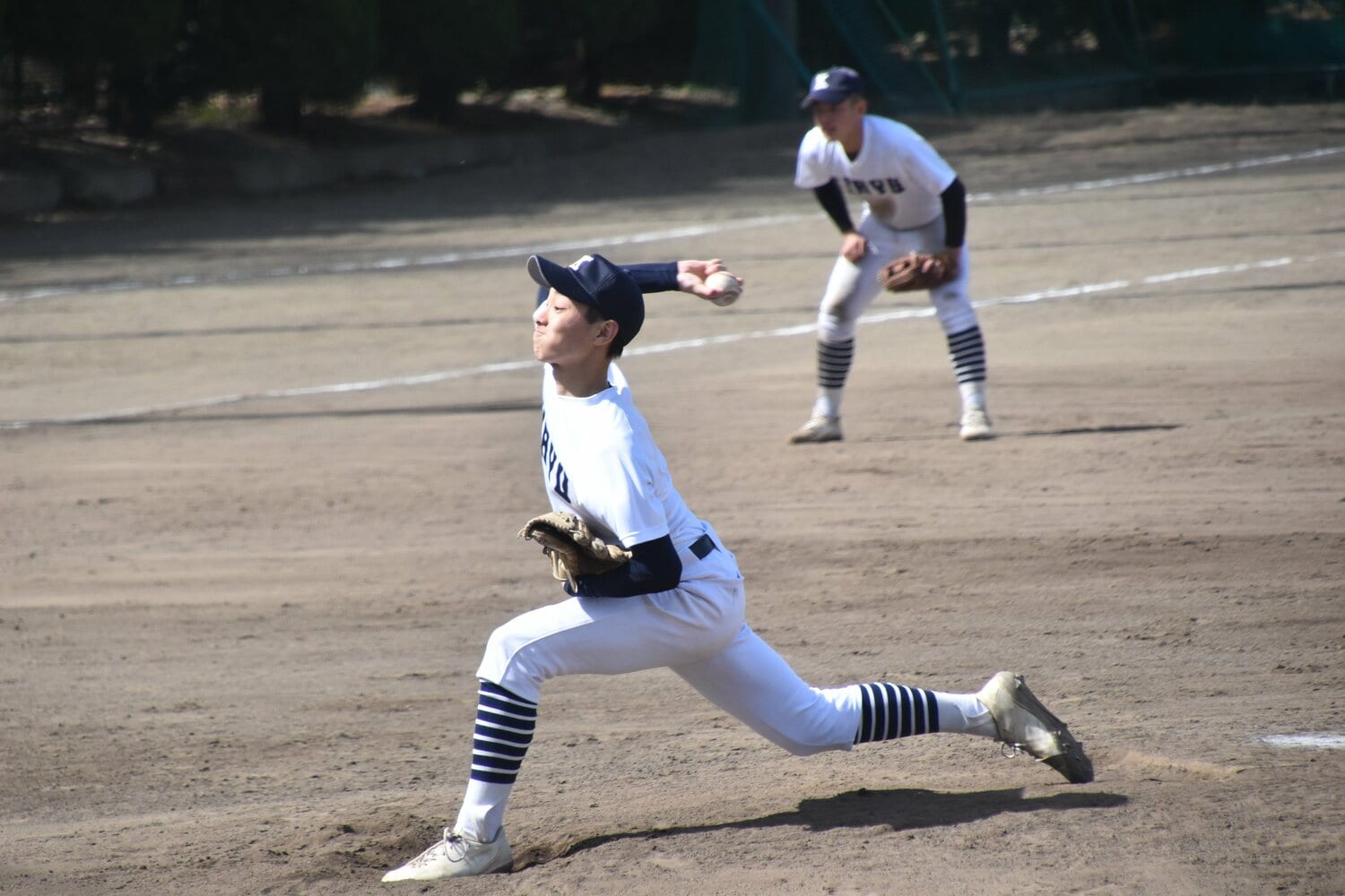 松本監督が「体ができてくれば楽しみ」と語る田村唯真　©Takahiro Kikuchi