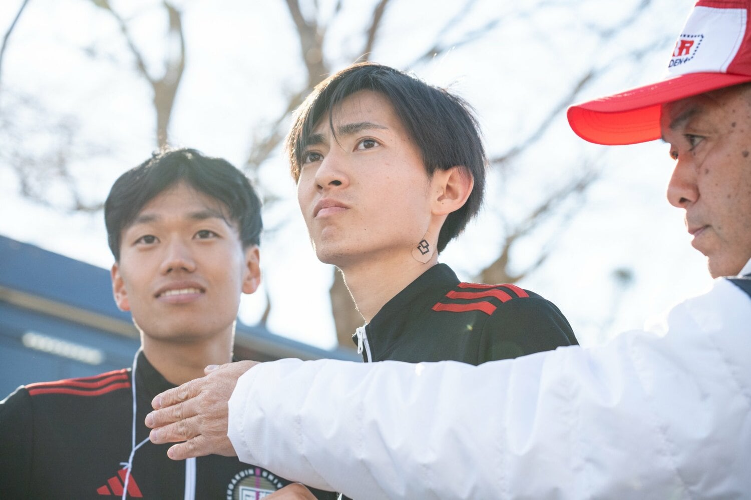 3冠に届かなかった国学院だが、エース平林（右）は24年シーズンを代表する選手だった。左は山本歩夢　©Nanae Suzuki