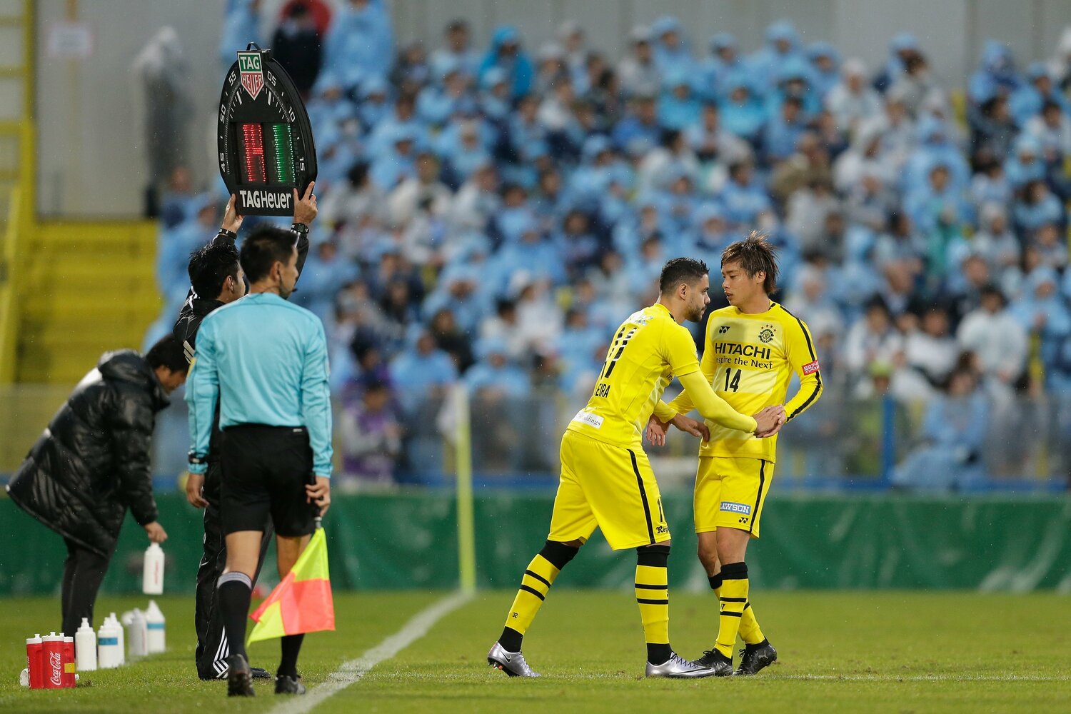 2017年のディエゴと伊東純也 ©J.LEAGUE/Getty Images