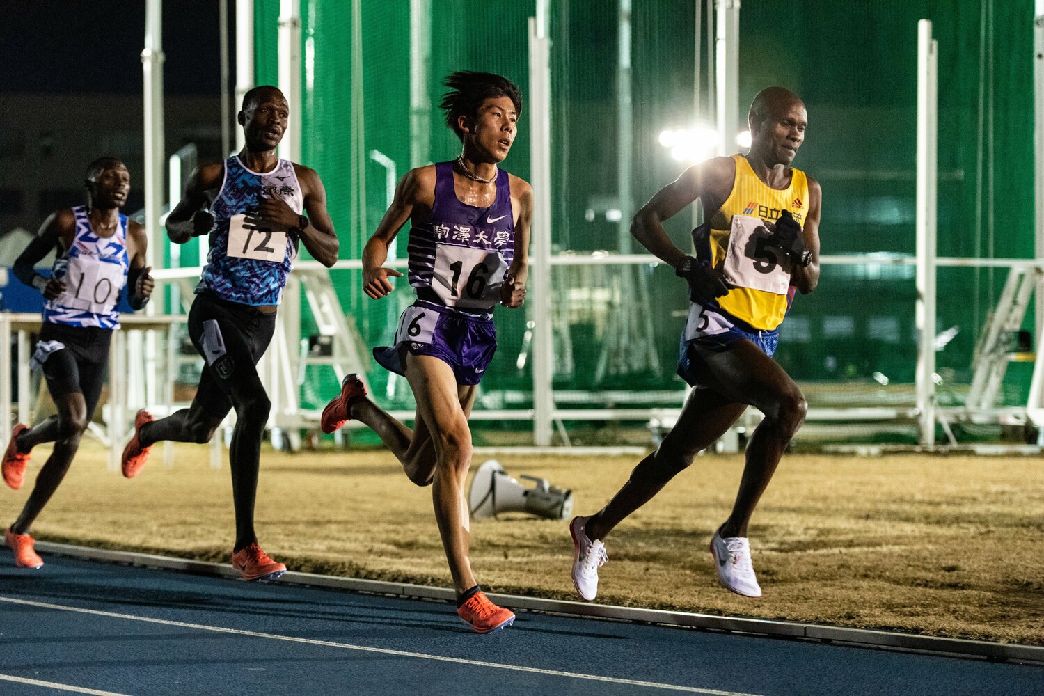 12月4日の日体大記録会1万mで27分23秒44、日本歴代2位の記録を叩き出した　©Nanae Suzuki