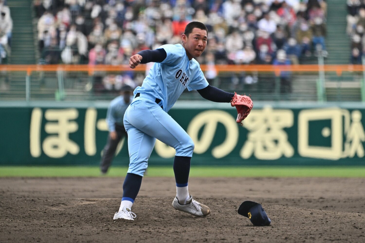 山田陽翔（近江高〔滋賀〕・175cm75kg・右投右打）　©Hideki Sugiyama