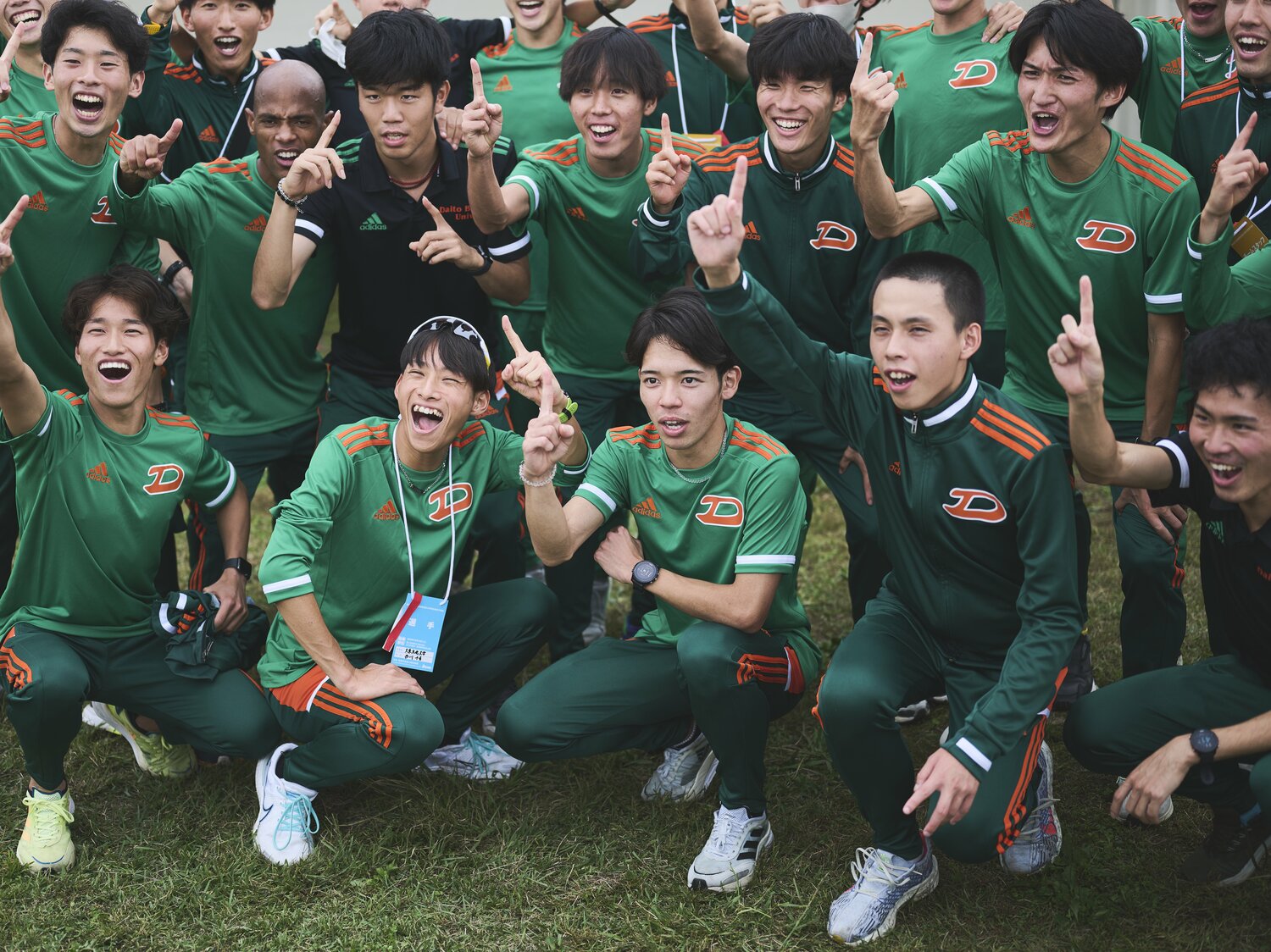 4年ぶりの通過を果たした2022年の箱根駅伝予選会にて　©Yuki Suenaga