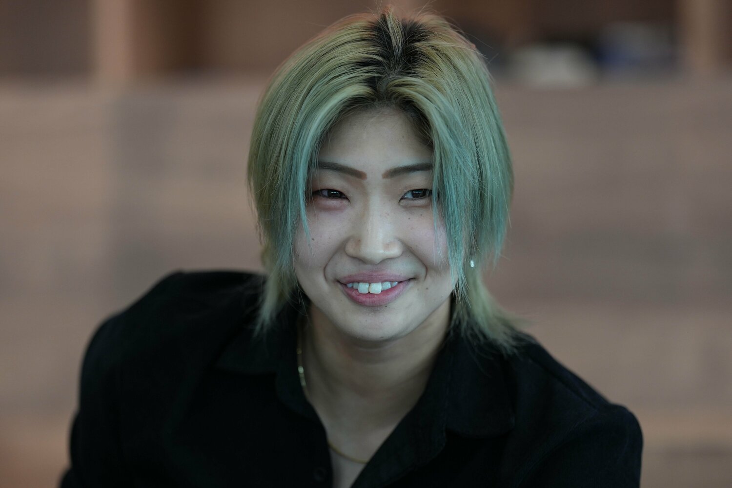 「Sareeeさんとはしっくりくる」と語る彩羽匠 ©Essei Hara