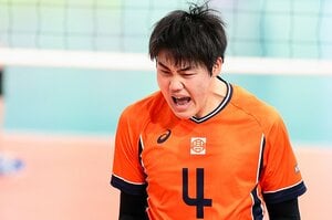 《超高校級の身長210cm》サッカー少年だった牧大晃がバレーボールと出会った日「体をぶつけるのが嫌で…」