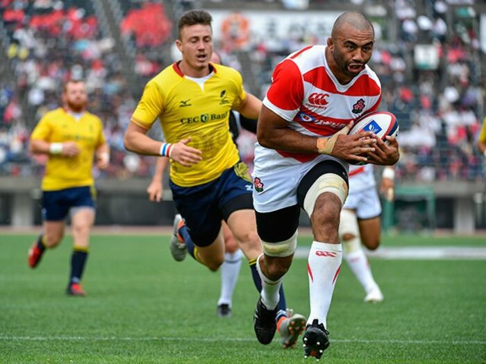 晴れやかに帰還したリーチマイケル。2年を経てなお輝くリーダーシップ。＜Number Web＞ photograph by Takuya Sugiyama