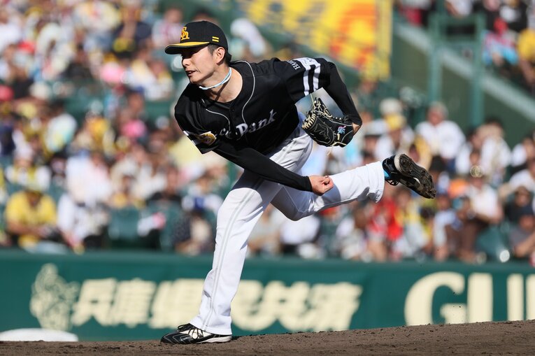 【イケメン選手もたくさん！】ソフトバンクの187cm右腕…川口冬弥25歳　©Hideki Sugiyama