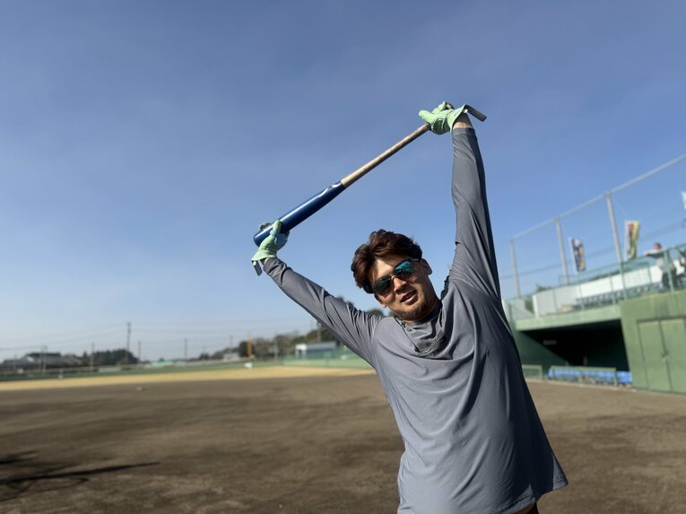 DeNA牧秀悟とのハードで愉快な自主トレ風景を特別公開　©Chiba Lotte Marines