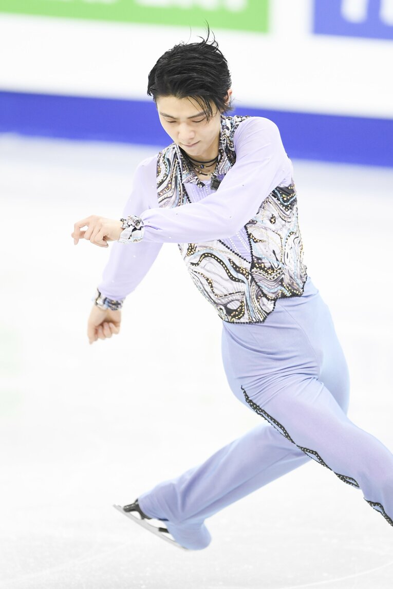 2017年2月、四大陸選手権のショートプログラム　©Asami Enomoto