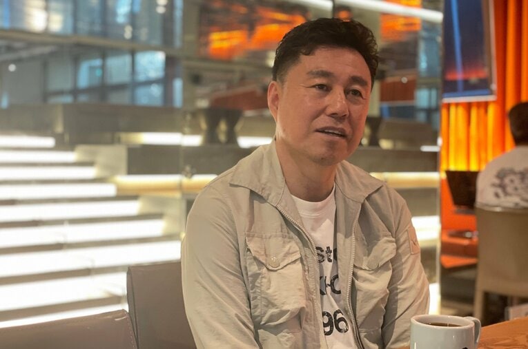 母国・韓国のサッカー界が抱える問題に危機感を募らせる盧廷潤（55歳）。兄貴分と慕った森保一への思いも口にした　©Ryosuke Tanikawa