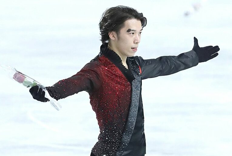 2017年全日本の無良崇人 ／ photograph by Yutaka Nagakubo