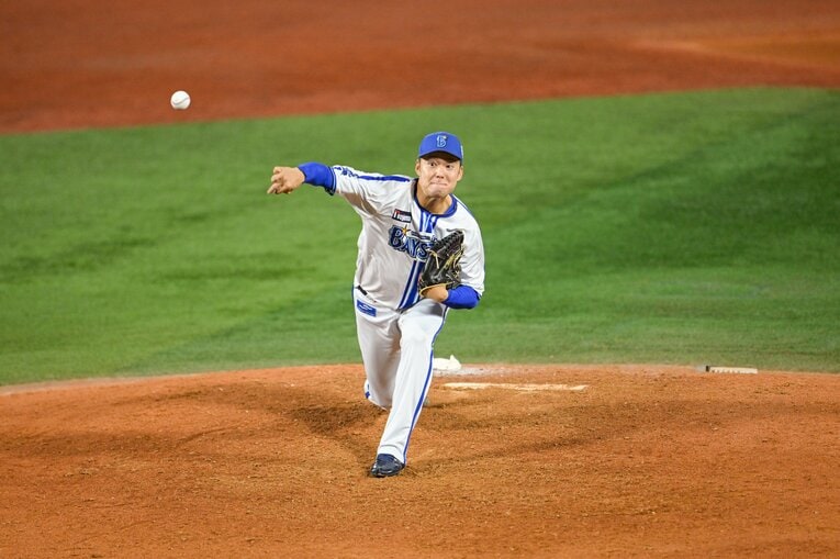 日本シリーズ第6戦を締め括った森原康平　©Nanae Suzuki