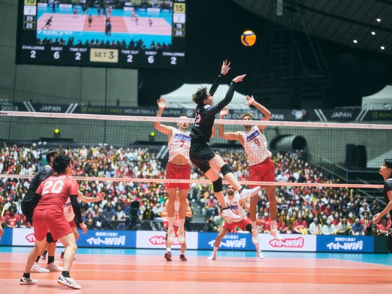 高橋藍のフェイクセット（1枚目/全2枚）©︎Yuki Suenaga